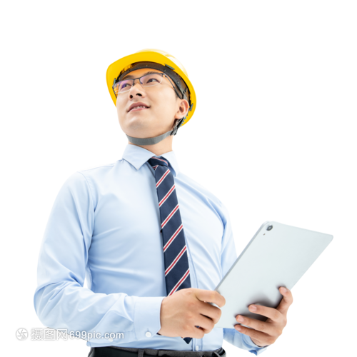 建筑工程師視察