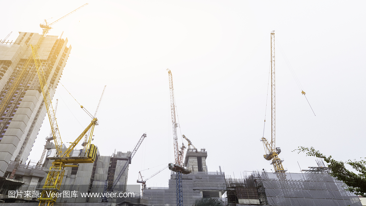 建筑、工業(yè)、背景