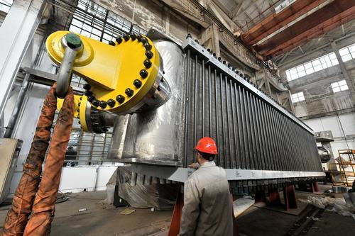 寧波工程公司制造完成兩臺板框式換熱器